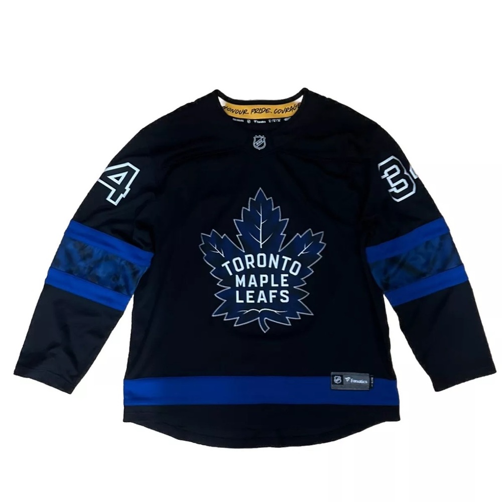 Toronto Maple Leafs Black Jersey (Reversible Drew)